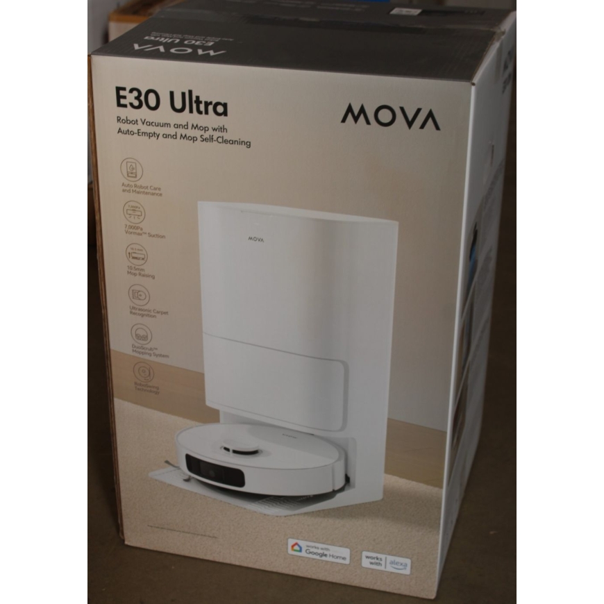 MOVA IZPĀRDOTS. E30 Ultra robotu putekļsūcējs