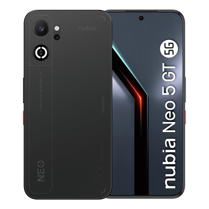 ZTE Nubia Neo 5 GT 5G телефон, 256/8 ГБ, черный
