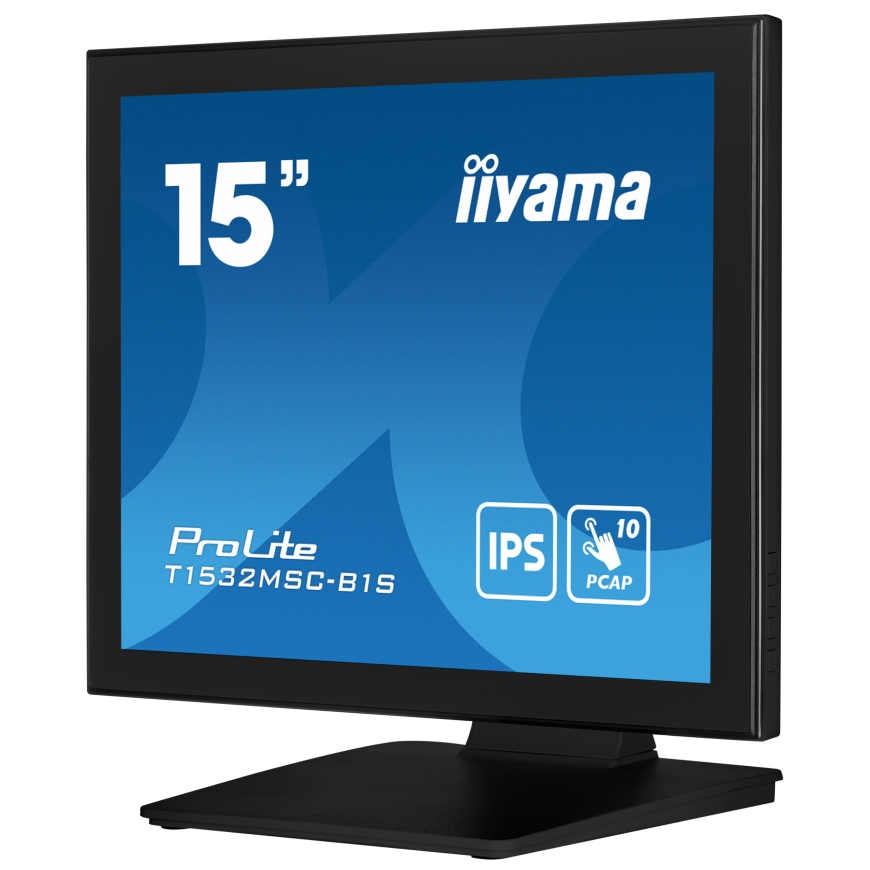 iiyama ProLite T1532MSC-B1S PC lamekuvar 38,1 cm (15") 1024 x 768 pikslit XGA LCD Puutetundlik ekraa – 5