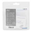 LogiLink CUA0204 kaapelin sukupuolenvaihtaja USB-C DisplayPort Musta, Harmaa LogiLink CUA0204 kaapelin sukupuolenvaihtaja USB-C DisplayPort Musta, Harmaa