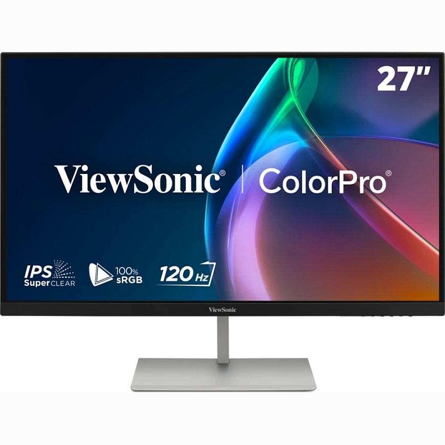 Viewsonic VP Series VP2766-2K PC lamekuvar 68,6 cm (27") 2560 x 1440 pikslit Quad HD LED Hõbe, Must