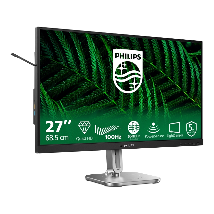 Philips 5000 series 27B2G5500/00 tietokoneen litteä näyttö 68,6 cm (27") 2560 x 1440 pikseliä Quad H – 4