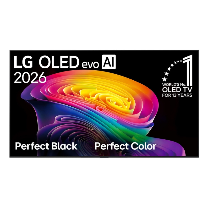 LG OLED evo AI OLED77C61LA 195,6 cm (77") 4K Ultra HD Viedtelevizors Wi-Fi Melns – 2
