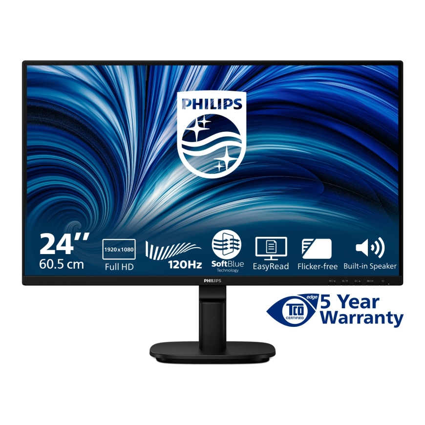 Philips 2000 series 24B2N2200/00 computer monitor 60.5 cm (23.8") 1920 x 1080 pixels Full HD LCD Black – 5