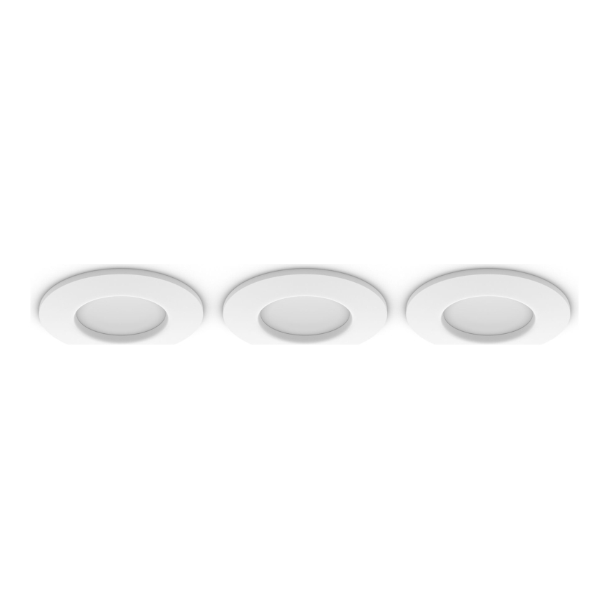 Philips Hue White and colour ambience Õhuke süvistatav valgusti, 90 mm, 3 tk pakis – 3