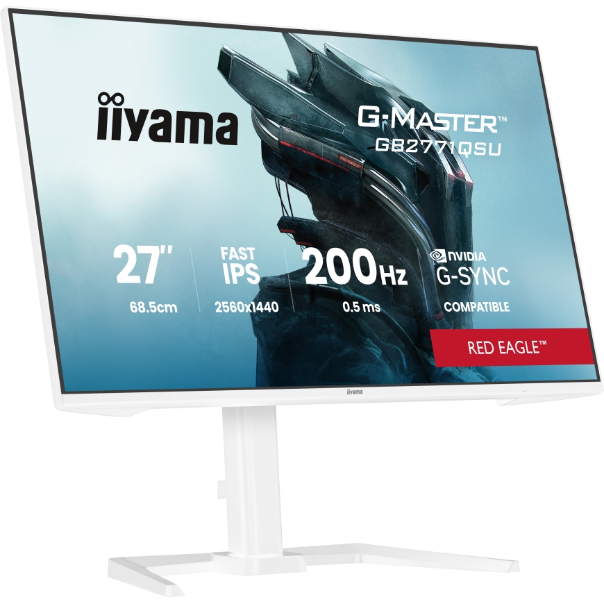 iiyama G-MASTER GB2771QSU-W1 kompiuterio monitorius 68,6 cm (27") 2560 x 1440 pikseliai Wide Quad HD – 5