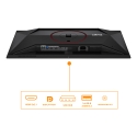 AOC G4 Q27G4SDR kompiuterio monitorius 67,3 cm (26.5") 2560 x 1440 pikseliai Quad HD QD-OLED Juoda, AOC G4 Q27G4SDR kompiuterio monitorius 67,3 cm (26.5") 2560 x 1440 pikseliai Quad HD QD-OLED Juoda,