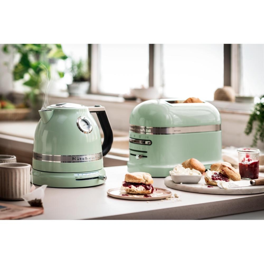 KitchenAid 5KEK1522EPT elektrinis virdulys 1,5 L 2400 W Žalia – 4