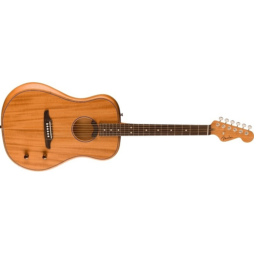 Fender Highway Series Dreadnought akustinė gitara, viso mahagonio – 3