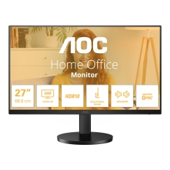 AOC U27B3AF tietokoneen litteä näyttö 68,6 cm (27") 3840 x 2160 pikseliä 4K Ultra HD LED Musta