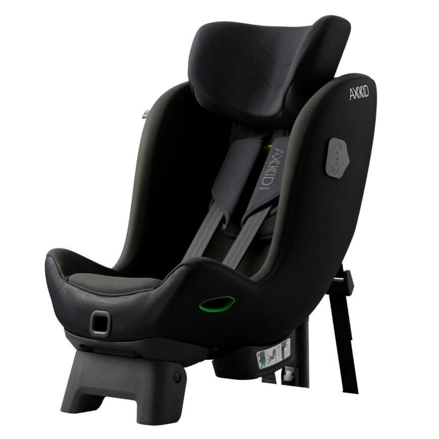 Axkid Minikid 4 PRO drošības sēdeklis, 61–125 cm, Meža sūna zaļa – 2
