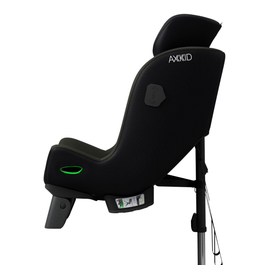 Axkid Minikid 4 PRO drošības sēdeklis, 61–125 cm, Meža sūna zaļa – 4