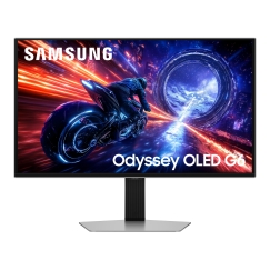 Samsung G60SF tietokoneen litteä näyttö 68,6 cm (27") 2560 x 1440 pikseliä Quad HD OLED Hopea