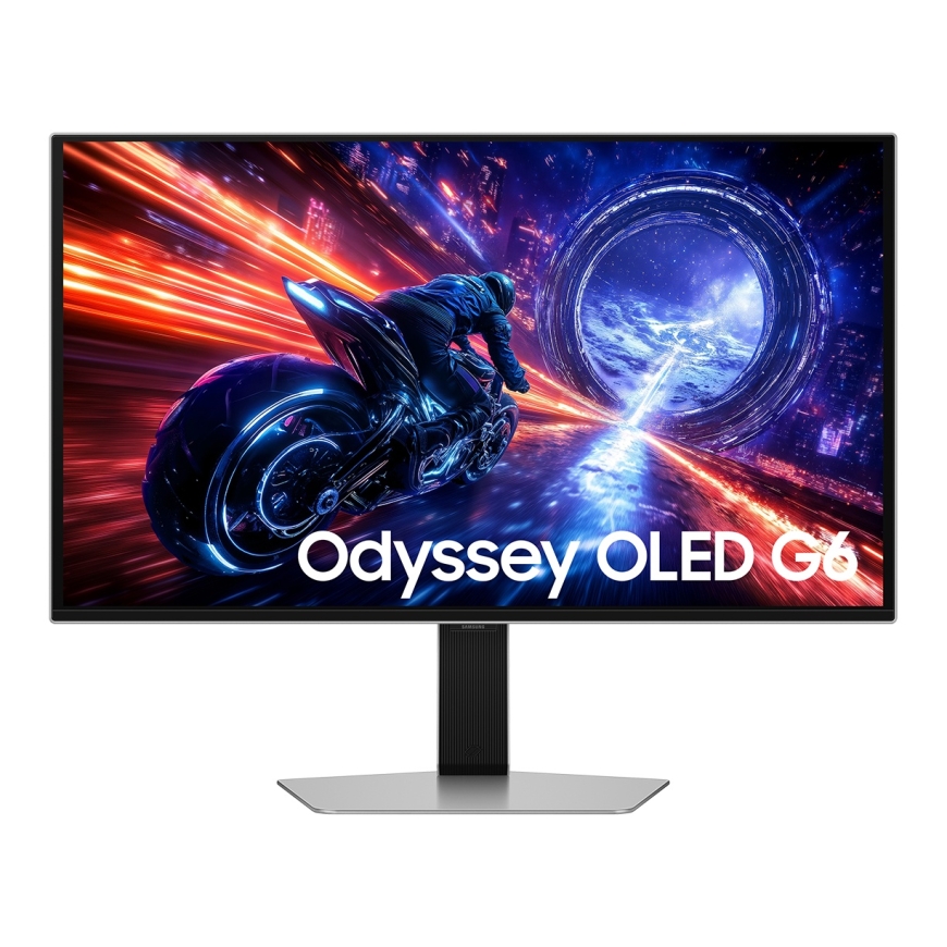 Samsung G60SF monitori 68,6 cm (27") 2560 x 1440 pikseļi Quad HD OLED Sudrabs – 2