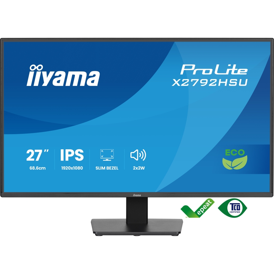iiyama ProLite X2792HSU-B1 монитор для ПК 68,6 cm (27") 1920 x 1080 пикселей Full HD LED Черный – 2