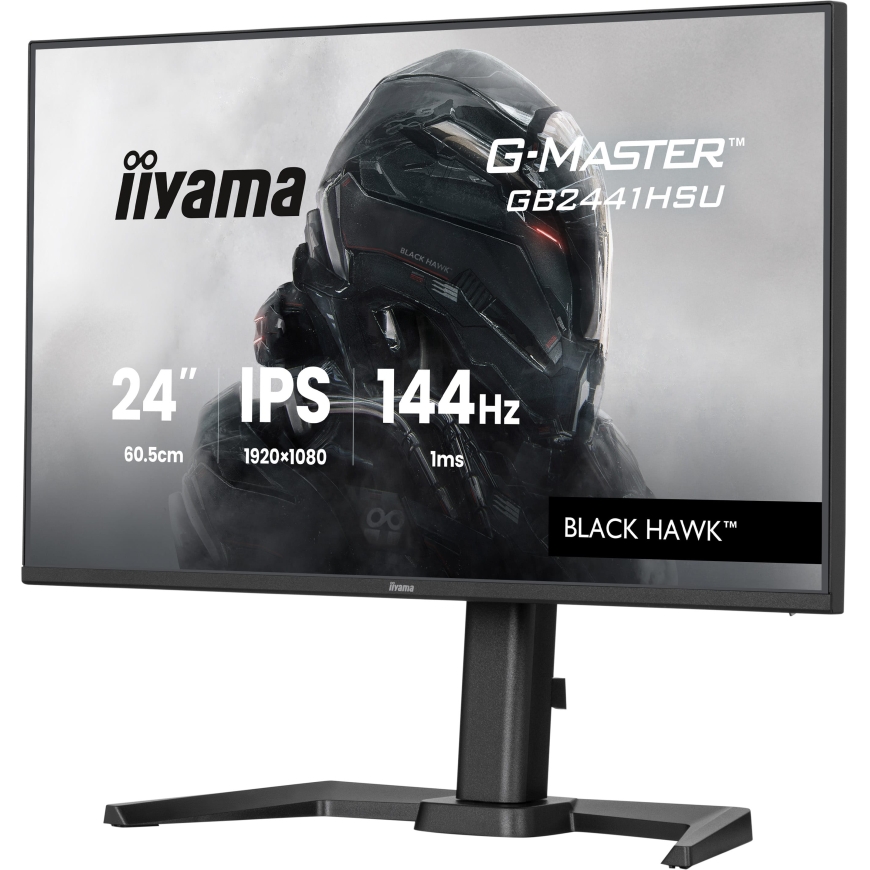 iiyama G-MASTER GB2441HSU-B1 PC lamekuvar 60,5 cm (23.8") 1920 x 1080 pikslit Full HD LED Must – 3