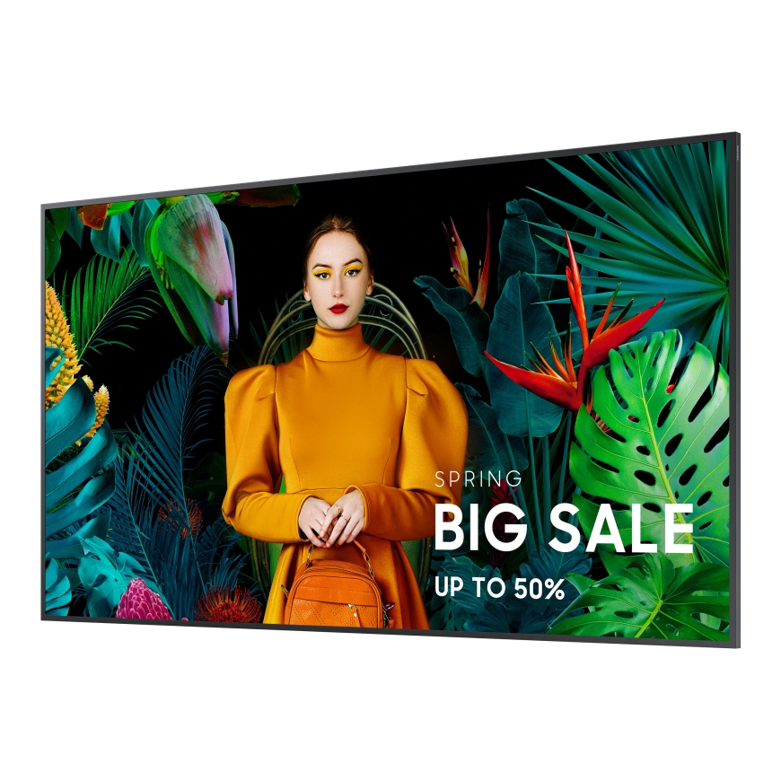Samsung QH65C Plakans digitālā displeja panelis 165,1 cm (65") LCD Wi-Fi 700 cd/m² 4K Ultra HD Melns – 2
