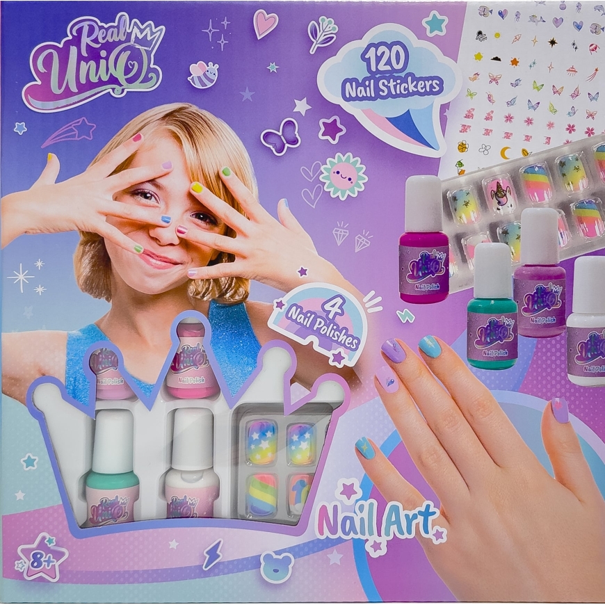 Real UniQ Nail Art nagų meno rinkinys