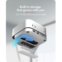 ICY BOX Club Dock 100 USB 3.2 Gen 2 (3.1 Gen 2) Type-C Sidabras ICY BOX Club Dock 100 USB 3.2 Gen 2 (3.1 Gen 2) Type-C Sidabras