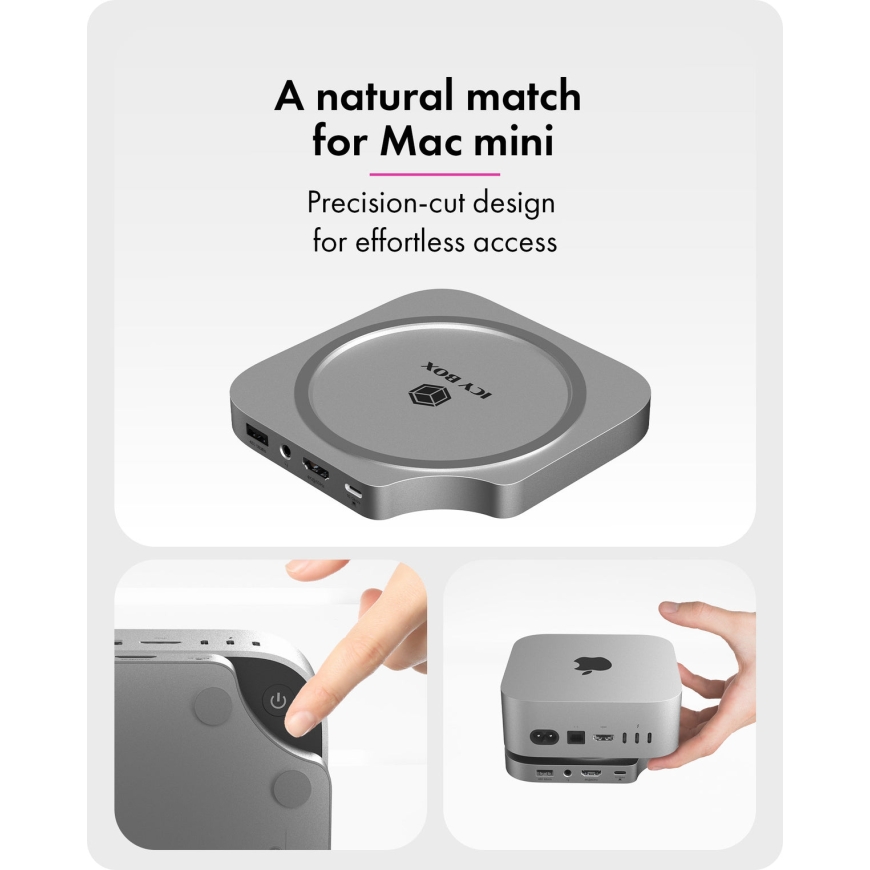 ICY BOX 7-in-1 USB Type-C DockingStation with M.2 NVMe slot – 3