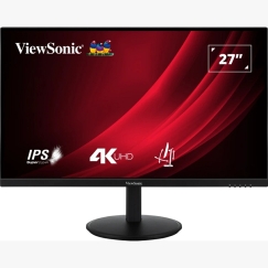 Viewsonic VG Series VG2708-4K монитор для ПК 68,6 cm (27") 3840 x 2160 пикселей 4K Ultra HD LED Черный