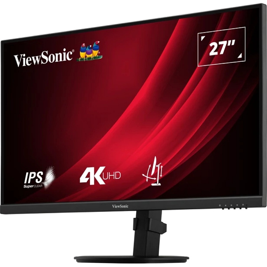 Viewsonic VG Series VG2708-4K PC lamekuvar 68,6 cm (27") 3840 x 2160 pikslit 4K Ultra HD LED Must – 3