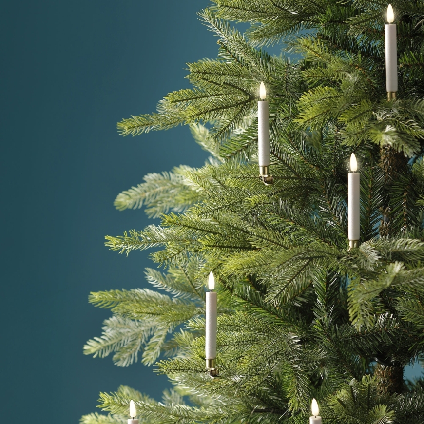 Lumineo langattomat LED-kuusenkynttilät kaukosäätimellä – 3