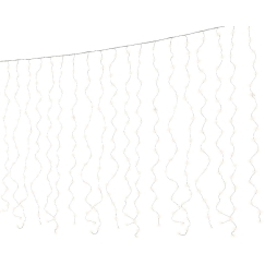 Lumineo Micro LED -valoverho ulkokäyttöön, 190 × 200 cm