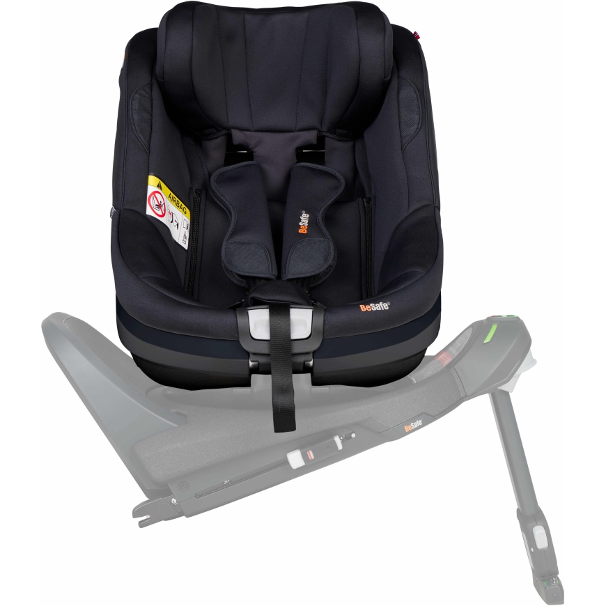 BeSafe Beyond 2 turvaistuin, 61-125 cm, Black SoftBreeze – 3