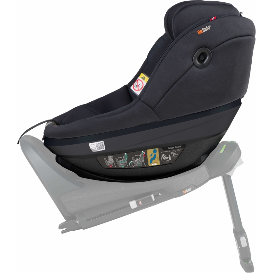 Детское автокресло BeSafe Beyond 2, 61-125 см, Черный SoftBreeze – 4