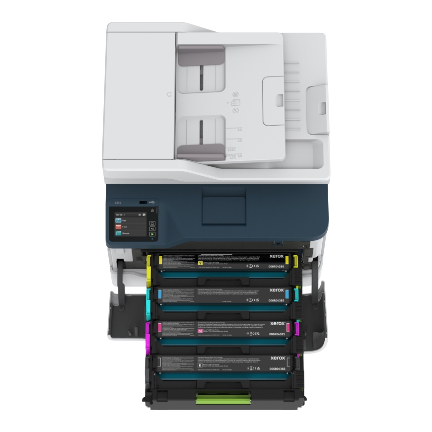 Xerox C235 A4 22ppm Wireless Copy/Print/Scan/Fax PS3 PCL5e/6 ADF 2 Trays Total 251 Sheets – 5