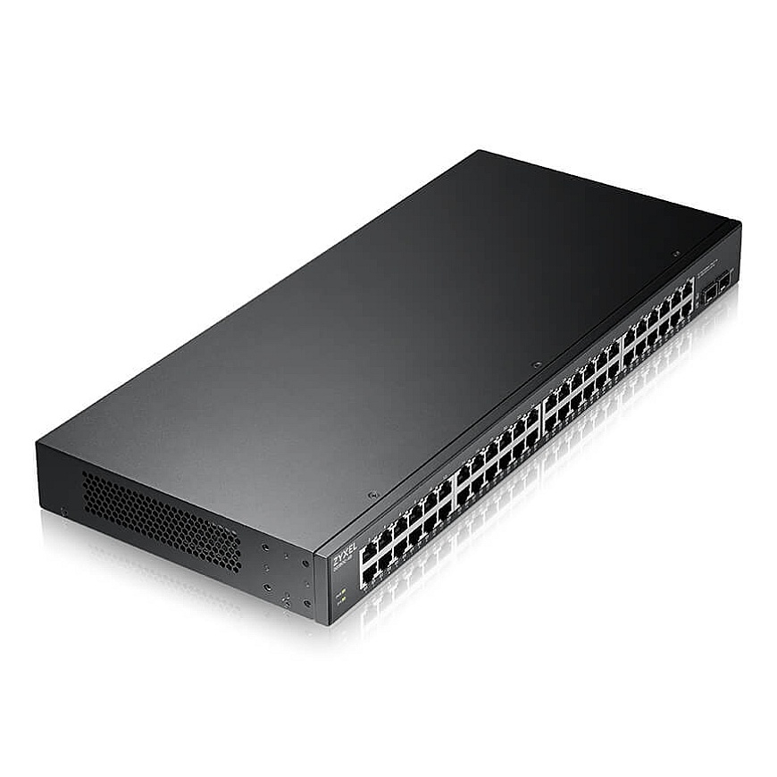 Zyxel GS1900-48HPv2 Управляемый L2 Gigabit Ethernet (10/100/1000) Питание по Ethernet (PoE) Черный – 5