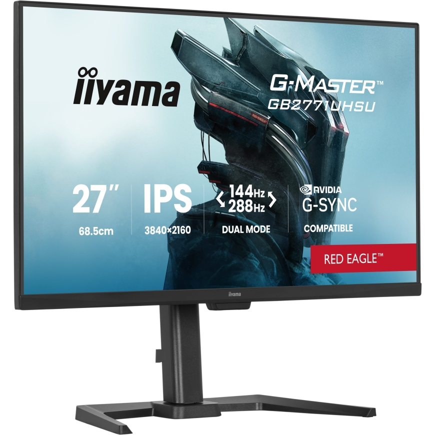 iiyama G-MASTER GB2771UHSU-B1 tietokoneen litteä näyttö 68,6 cm (27") 3840 x 2160 pikseliä 4K Ultra – 3
