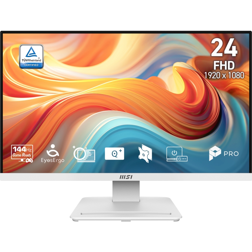 MSI Pro MP241W E14V monitori 60,5 cm (23.8") 1920 x 1080 pikseļi Full HD LCD Balts – 3