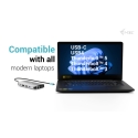 i-tec C31NANOTRIDOCKPD knyginių kompiuterių dokas / jungčių replikatorius Vielinis USB 3.2 Gen 1 (3. i-tec C31NANOTRIDOCKPD knyginių kompiuterių dokas / jungčių replikatorius Vielinis USB 3.2 Gen 1 (3.