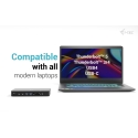 i-tec TB5TRIPLEDOCKM2PD knyginių kompiuterių dokas / jungčių replikatorius Vielinis Thunderbolt 5 Ju i-tec TB5TRIPLEDOCKM2PD knyginių kompiuterių dokas / jungčių replikatorius Vielinis Thunderbolt 5 Ju