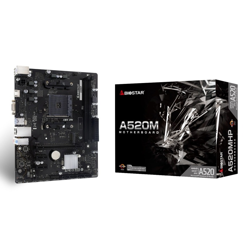 Biostar A520MHP mātesplate AMD A520 Socket