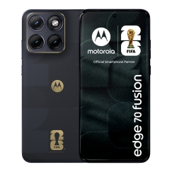 Motorola edge 70 fusion FIFA Edition 17,2 cm (6.78") Dviguba SIM jungtis Android 16.0 5G C tipo USB 8 GB 256 GB 5200 mAh Juoda