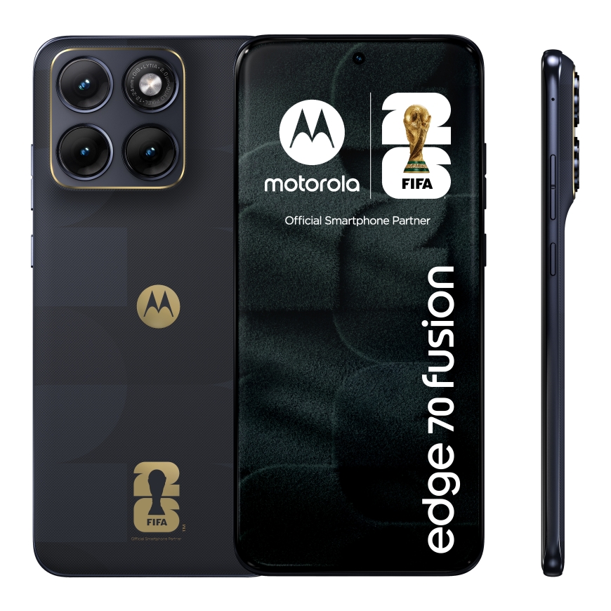 Motorola edge 70 fusion FIFA Edition 17,2 cm (6.78") Kaksik-SIM Android 16.0 5G USB tüüp-C 8 GB 256 – 2