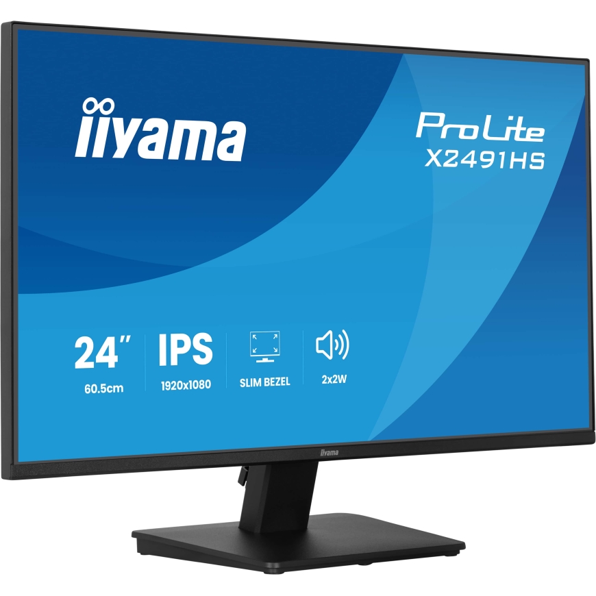 iiyama ProLite X2491HS-B1 монитор для ПК 60,5 cm (23.8") 1920 x 1080 пикселей Full HD ЖК Черный – 4