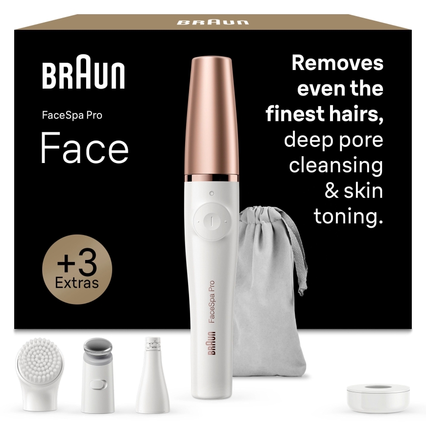 Braun FaceSpa Pro sejas epilators +