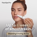 Braun FaceSpa Pro veido epiliatorius + 3 priedai, 911, balta / bronzinė Braun FaceSpa Pro veido epiliatorius + 3 priedai, 911, balta / bronzinė