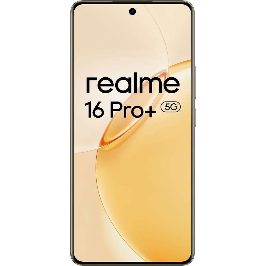 realme 16 Pro+ 5G puhelin, 256/8 Gt, kulta + laturi – 4