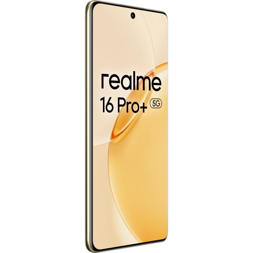 realme 16 Pro+ 5G telefon, 256/8 GB, kuld + laadija – 5