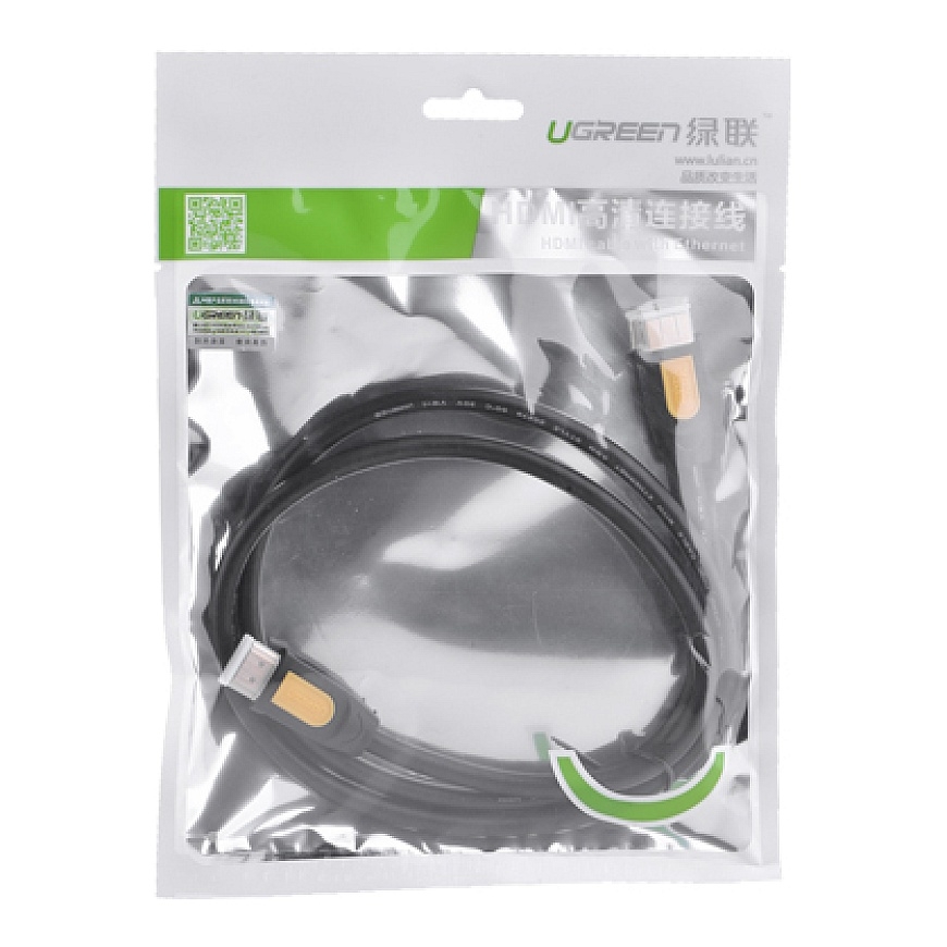 Ugreen 10129 HDMI kabelis 2 m HDMI A tipo (standartinis) Juoda – 3