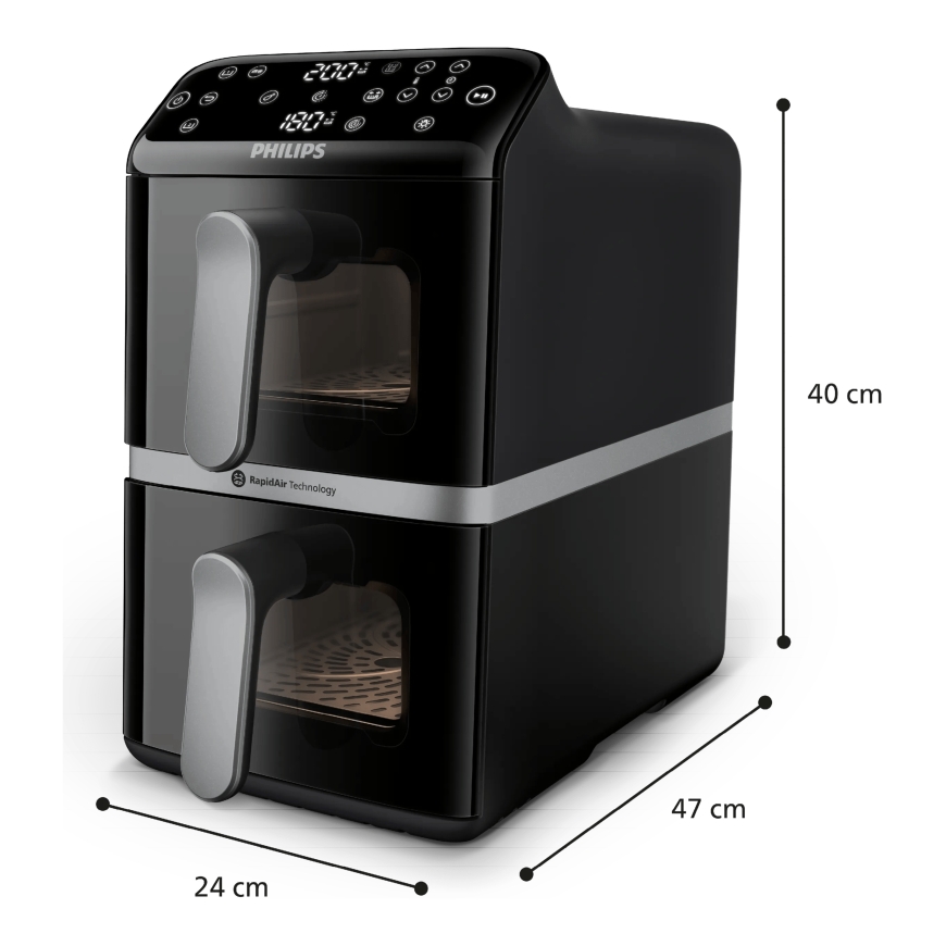 Philips 4000 series Airfryer Stacked Dual Basket