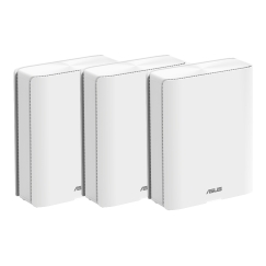 ASUS BQ16 Trīs diapazoni (2,4 GHz / 5 GHz / 6 GHz) Wi-Fi 7 (802.11be) Balts 3 Iekšējs