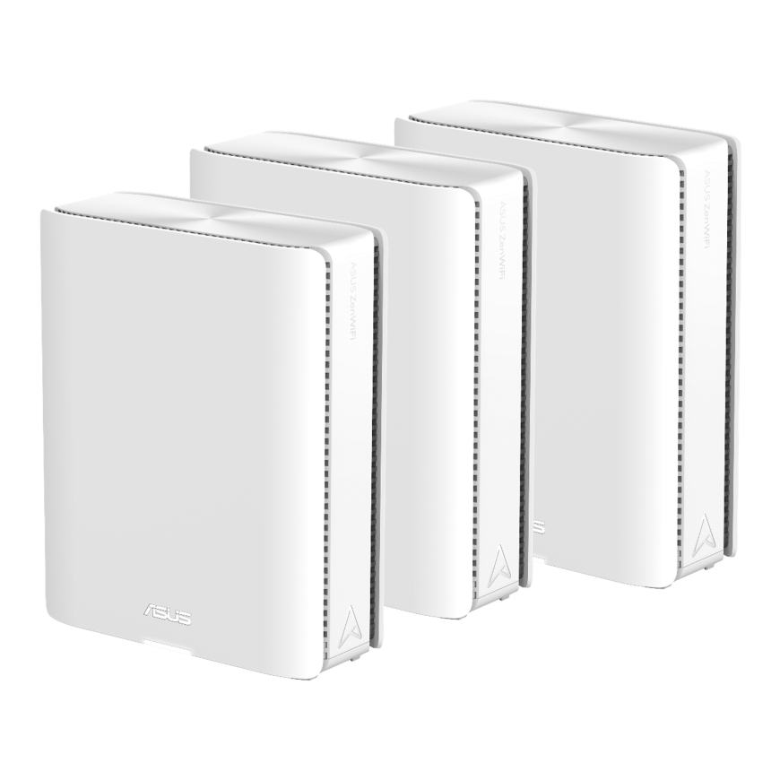 ASUS BQ16 Trīs diapazoni (2,4 GHz / 5 GHz / 6 GHz) Wi-Fi 7 (802.11be) Balts 3 Iekšējs – 2