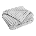 Ströme Fluffy heated blanket, gray Ströme Fluffy heated blanket, gray