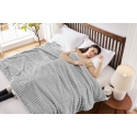 Ströme Fluffy heated blanket, gray Ströme Fluffy heated blanket, gray